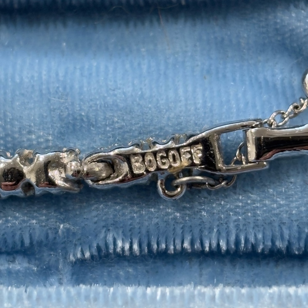 Vintage Bogoff Bracelet & Earrings - Picture 6 of 12
